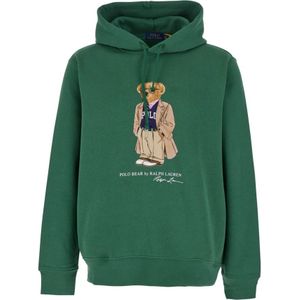 Polo Ralph Lauren - Hoodie - Groen - Heren - Katoen