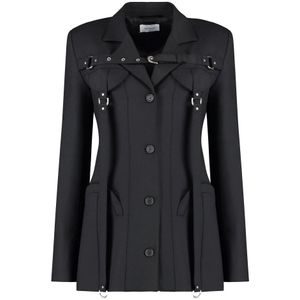 Off White, Dames, Jassen, Zwart, Maat: M Wol,