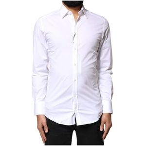 Dolce & Gabbana - GOLD - Overhemd - Wit - Lange Mouwen