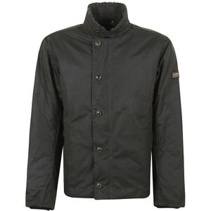 Barbour, Heren, Jassen, Groen, Maat: S Katoen,