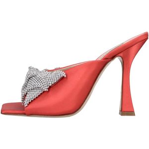 Casadei, Dames, Schoenen, Rood, Maat: 37 EU Satijn,