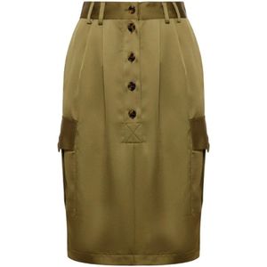 Simona Corsellini, Dames, Rokken, Groen, Maat: M Poliester,