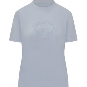 Givenchy, Dames, Tops, Blauw, Maat: XS