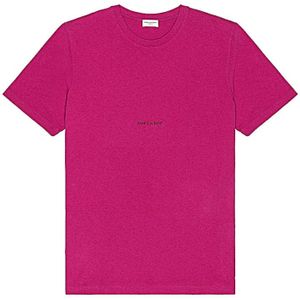 Saint Laurent, Dames, Tops, Roze, Maat: XL Katoen,