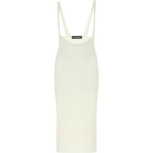 Andrea Adamo, Dames, Rokken, Wit, Maat: XS Nylon,