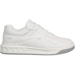 Valentino Garavani, Heren, Schoenen, Wit, Maat: 45 EU Leer,