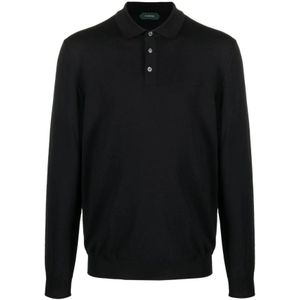 Zanone, Heren, Truien, Blauw, Maat: 3XL