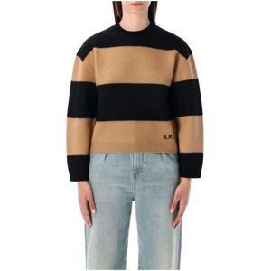 A.p.c., Dames, Truien, Veelkleurig, Maat: S Wol,