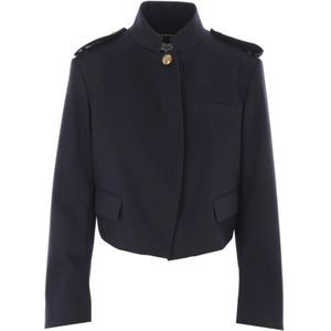 Chloé, Dames, Jassen, Blauw, Maat: XS Katoen,