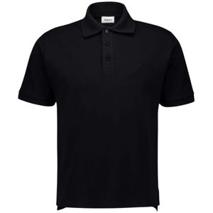 Saint Laurent, Heren, Tops, Zwart, Maat: M Piqué,