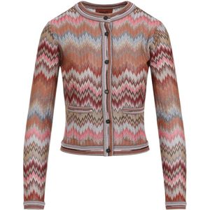 Missoni, Dames, Truien, Veelkleurig, Maat: XS Viscose,