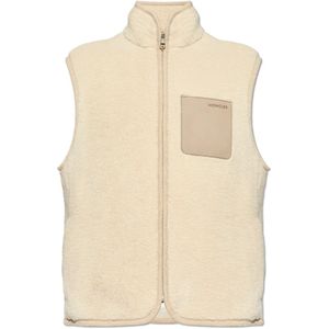 Moncler, Heren, Jassen, Beige, Maat: S Katoen,