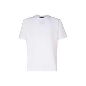 Dsquared2 Witte T-shirts en Polos met 98% Katoen , White , Heren , Maat: M