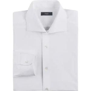 Fay, Heren, Overhemden, Wit, Maat: XL