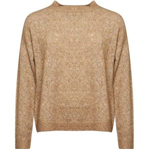 Lind, Dames, Truien, Bruin, Maat: M Wol,