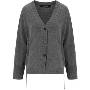 Federica Tosi, Dames, Truien, Grijs, Maat: XS Wol,