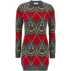 Moschino, Dames, Jurken, Veelkleurig, Maat: M