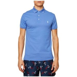 Polo Ralph Lauren, Heren, Tops, Blauw, Maat: S Katoen,