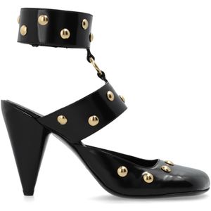 Chloé, Dames, Schoenen, Zwart, Maat: 36 EU Leer,