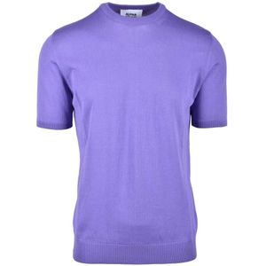 Alpha Studio, Heren, Truien, Paars, Maat: 2XL Katoen,