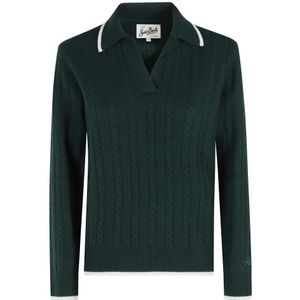 MC2 Saint Barth, Dames, Tops, Groen, Maat: XS