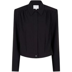 Dante 6, Dames, Jassen, Zwart, Maat: XS Satijn,