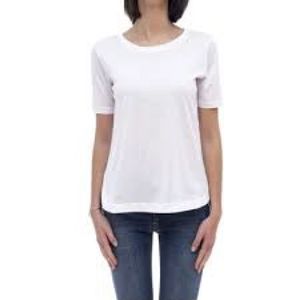 Herno, Dames, Tops, Wit, Maat: S Katoen,