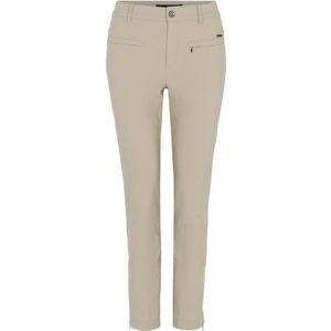 C.Ro, Dames, Broeken, Beige, Maat: L Katoen,