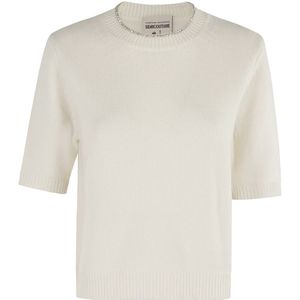 Semicouture, Dames, Truien, Wit, Maat: M