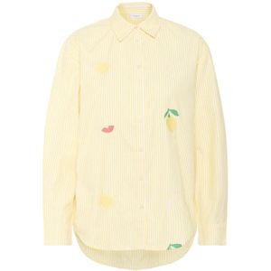 Saint Tropez, Dames, Blouses & Shirts, Geel, Maat: L