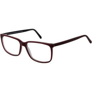 Andy Wolf - Rectangle Optical Frame - Rood - Unisex - Acetaat
