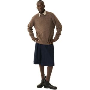 Rue De Tokyo, Heren, Truien, Bruin, Maat: L Kasjmier,