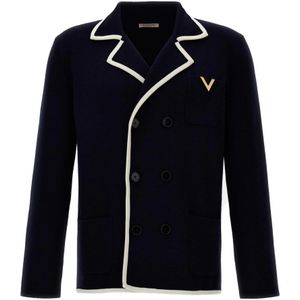 Valentino Garavani, Heren, Jassen, Blauw, Maat: XL