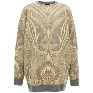 Etro, Dames, Truien, Veelkleurig, Maat: 2XS Wol,