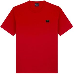 Paul & Shark, Heren, Tops, Rood, Maat: M Katoen,