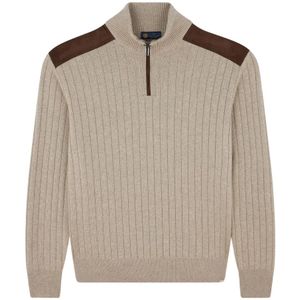 Paul & Shark, Heren, Truien, Beige, Maat: M Wol,