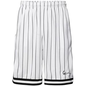 Karl Kani, Heren, Korte broeken, Wit, Maat: L Poliester,