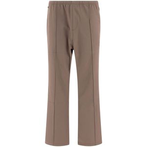 Needles, Heren, Broeken, Beige, Maat: XL Poliester,