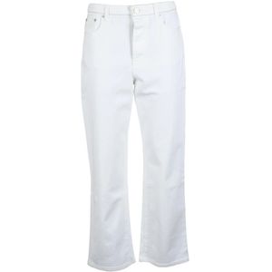 Fabiana Filippi, Dames, Jeans, Wit, Maat: XS Katoen,