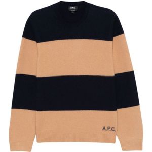 A.p.c., Heren, Truien, Veelkleurig, Maat: L