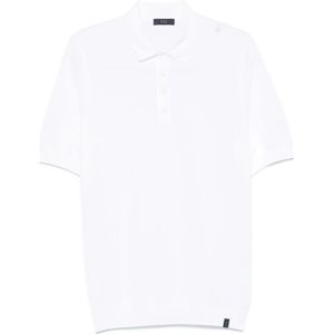 Fay, Heren, Tops, Wit, Maat: 2XL Piqué,