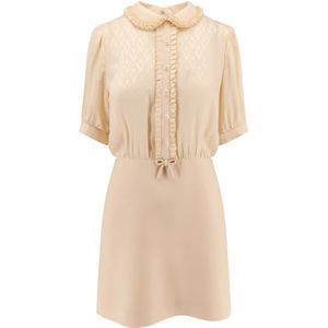 Valentino, Dames, Jurken, Roze, Maat: S Zijde,