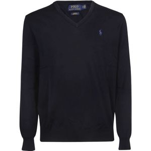 Ralph Lauren, Heren, Truien, Blauw, Maat: S