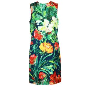 Dolce & Gabbana, Dames, Jurken, Veelkleurig, Maat: M Katoen,
