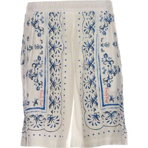 Family First, Heren, Korte broeken, Wit, Maat: L Viscose,