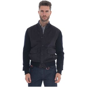 Gran Sasso, Heren, Jassen, Blauw, Maat: L Kasjmier,