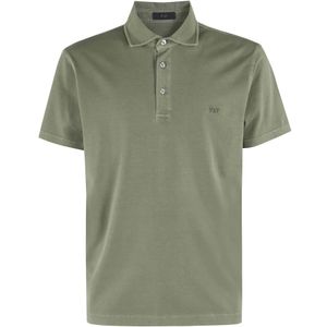 Fay, Heren, Tops, Groen, Maat: L Katoen,