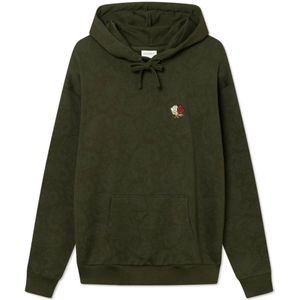 Les Deux, Heren, Sweatshirts & Hoodies, Groen, Maat: M Katoen,