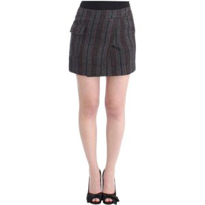 Costume National, Dames, Rokken, Veelkleurig, Maat: S Wol,