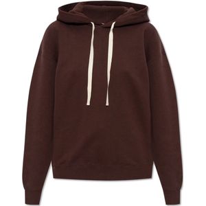 Jil Sander, Dames, Sweatshirts & Hoodies, Bruin, Maat: L Katoen,